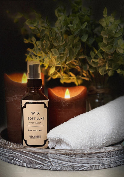 WTX Whipped Body Butter and Dry Body Oil Set