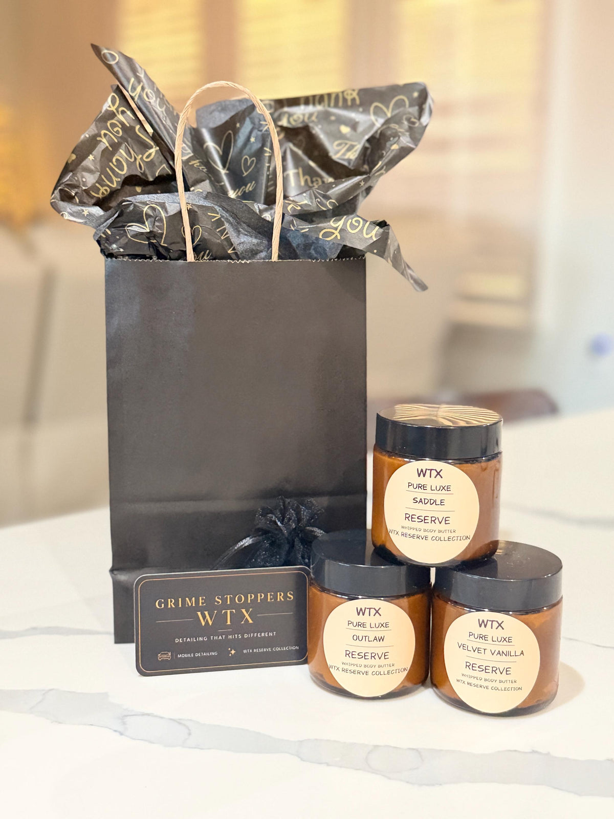 WTX Whipped Body Butter and Dry Body Oil Set