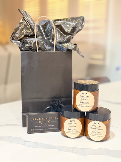 WTX Whipped Body Butter and Dry Body Oil Set
