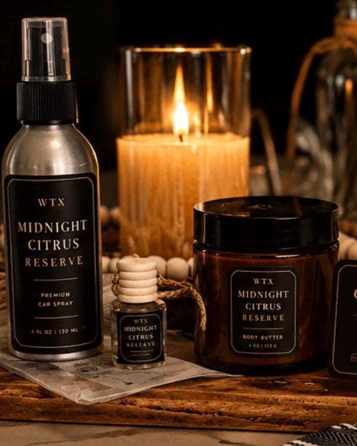 WTX Whipped Body Butter and Dry Body Oil Set