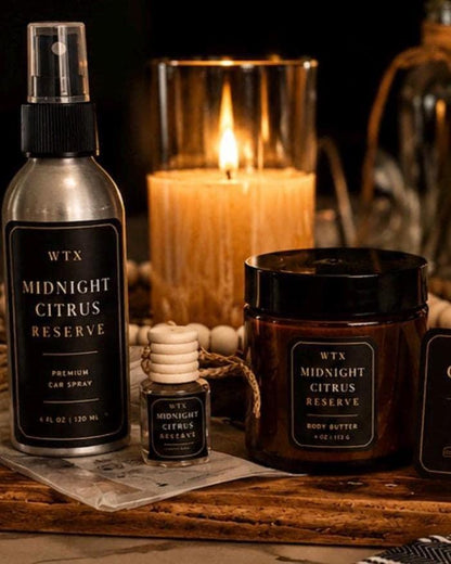 WTX Whipped Body Butter and Dry Body Oil Set
